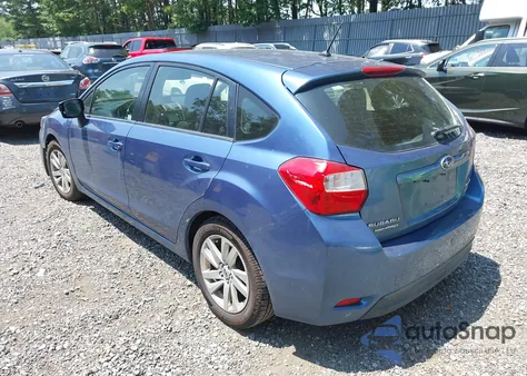 2016 Subaru Impreza 2.0I Premium из США, поврежденный, VIN JF1GPAB62G8261357
